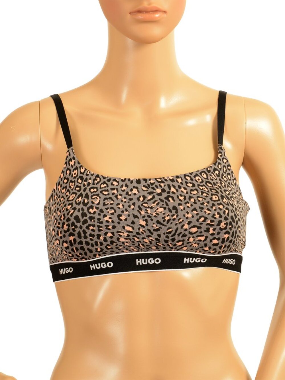 Hugo Boss Women's Animal Print Multi-Color Bralette Bra US S IT 40
